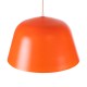 GLOBOSTAR® UPVALE 01283 Μοντέρνο Κρεμαστό Φωτιστικό Οροφής με Ντουί 1 x E27 AC 220-240V IP20 - Πορτοκαλί & Λευκό - Μ40 x Π40 x Υ24cm GLOBOSTAR® UPVALE 01283 Μοντέρνο Κρεμαστό Φωτιστικό Οροφής με Ντουί 1 x E27 AC 220-240V IP20 - Πορτοκαλί & Λευκό - Μ40 x Π40 x Υ24cm
