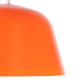 GLOBOSTAR® UPVALE 01283 Μοντέρνο Κρεμαστό Φωτιστικό Οροφής με Ντουί 1 x E27 AC 220-240V IP20 - Πορτοκαλί & Λευκό - Μ40 x Π40 x Υ24cm GLOBOSTAR® UPVALE 01283 Μοντέρνο Κρεμαστό Φωτιστικό Οροφής με Ντουί 1 x E27 AC 220-240V IP20 - Πορτοκαλί & Λευκό - Μ40 x Π40 x Υ24cm