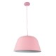GLOBOSTAR® UPVALE 01284 Μοντέρνο Κρεμαστό Φωτιστικό Οροφής με Ντουί 1 x E27 AC 220-240V IP20 - Ροζ & Λευκό - Μ40 x Π40 x Υ24cm GLOBOSTAR® UPVALE 01284 Μοντέρνο Κρεμαστό Φωτιστικό Οροφής με Ντουί 1 x E27 AC 220-240V IP20 - Ροζ & Λευκό - Μ40 x Π40 x Υ24cm