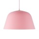 GLOBOSTAR® UPVALE 01284 Μοντέρνο Κρεμαστό Φωτιστικό Οροφής με Ντουί 1 x E27 AC 220-240V IP20 - Ροζ & Λευκό - Μ40 x Π40 x Υ24cm GLOBOSTAR® UPVALE 01284 Μοντέρνο Κρεμαστό Φωτιστικό Οροφής με Ντουί 1 x E27 AC 220-240V IP20 - Ροζ & Λευκό - Μ40 x Π40 x Υ24cm