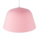 GLOBOSTAR® UPVALE 01284 Μοντέρνο Κρεμαστό Φωτιστικό Οροφής με Ντουί 1 x E27 AC 220-240V IP20 - Ροζ & Λευκό - Μ40 x Π40 x Υ24cm GLOBOSTAR® UPVALE 01284 Μοντέρνο Κρεμαστό Φωτιστικό Οροφής με Ντουί 1 x E27 AC 220-240V IP20 - Ροζ & Λευκό - Μ40 x Π40 x Υ24cm