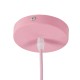GLOBOSTAR® UPVALE 01284 Μοντέρνο Κρεμαστό Φωτιστικό Οροφής με Ντουί 1 x E27 AC 220-240V IP20 - Ροζ & Λευκό - Μ40 x Π40 x Υ24cm GLOBOSTAR® UPVALE 01284 Μοντέρνο Κρεμαστό Φωτιστικό Οροφής με Ντουί 1 x E27 AC 220-240V IP20 - Ροζ & Λευκό - Μ40 x Π40 x Υ24cm