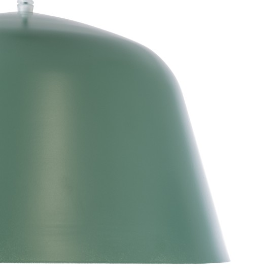 GLOBOSTAR® UPVALE 01285 Μοντέρνο Κρεμαστό Φωτιστικό Οροφής με Ντουί 1 x E27 AC 220-240V IP20 - Πράσινο & Λευκό - Μ40 x Π40 x Υ24cm GLOBOSTAR® UPVALE 01285 Μοντέρνο Κρεμαστό Φωτιστικό Οροφής με Ντουί 1 x E27 AC 220-240V IP20 - Πράσινο & Λευκό - Μ40 x Π40 x Υ24cm