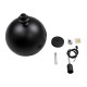 GLOBOSTAR® ROCKFORD 01287-B Μοντέρνο Κρεμαστό Φωτιστικό Οροφής με Ντουί 1 x E27 AC 220-240V IP20 - Μαύρο & Χρυσό - Μ24 x Π24 x Y27cm GLOBOSTAR® ROCKFORD 01287-B Μοντέρνο Κρεμαστό Φωτιστικό Οροφής με Ντουί 1 x E27 AC 220-240V IP20 - Μαύρο & Χρυσό - Μ24 x Π24 x Y27cm