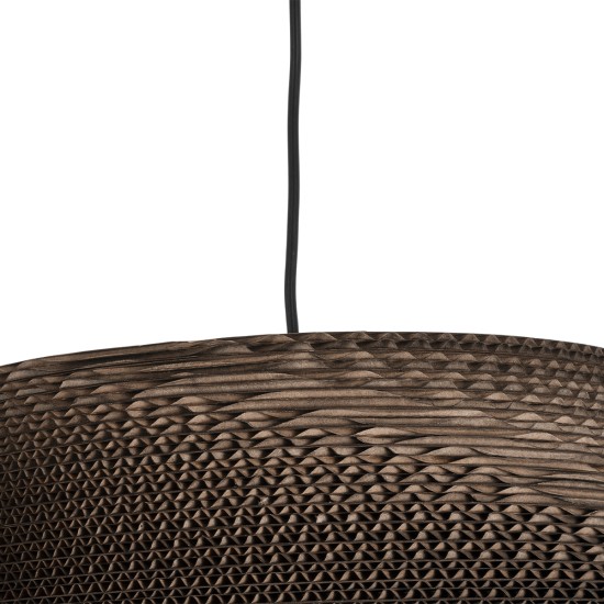 GLOBOSTAR® SANTORINI 01290 Boho Κρεμαστό Φωτιστικό Οροφής με Ντουί 1 x E27 AC 220-240V IP20 - Καφέ - Μ30 x Π30 x Y20cm GLOBOSTAR® SANTORINI 01290 Boho Κρεμαστό Φωτιστικό Οροφής με Ντουί 1 x E27 AC 220-240V IP20 - Καφέ - Μ30 x Π30 x Y20cm