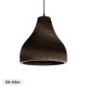 GLOBOSTAR® SANTORINI 01292 Boho Κρεμαστό Φωτιστικό Οροφής με Ντουί 1 x E27 AC 220-240V IP20 - Καφέ - Μ30 x Π30 x Y30cm