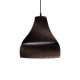 GLOBOSTAR® SANTORINI 01292 Boho Κρεμαστό Φωτιστικό Οροφής με Ντουί 1 x E27 AC 220-240V IP20 - Καφέ - Μ30 x Π30 x Y30cm