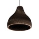 GLOBOSTAR® SANTORINI 01292 Boho Κρεμαστό Φωτιστικό Οροφής με Ντουί 1 x E27 AC 220-240V IP20 - Καφέ - Μ30 x Π30 x Y30cm