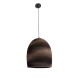 GLOBOSTAR® SANTORINI 01296 Boho Κρεμαστό Φωτιστικό Οροφής με Ντουί 1 x E27 AC 220-240V IP20 - Καφέ - Μ35 x Π35 x Υ40cm
