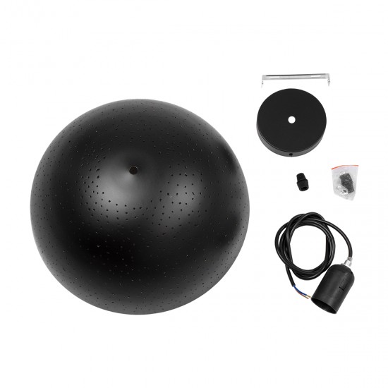 GLOBOSTAR® SOLANA 01301 Μοντέρνο Κρεμαστό Φωτιστικό Οροφής με Ντουί 1 x E27 AC 220-240V IP20 - Μαύρο & Χρυσό - Μ30 x Π30 x Υ15cm GLOBOSTAR® SOLANA 01301 Μοντέρνο Κρεμαστό Φωτιστικό Οροφής με Ντουί 1 x E27 AC 220-240V IP20 - Μαύρο & Χρυσό - Μ30 x Π30 x Υ15cm