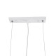 GLOBOSTAR® ESTERINA 01305 Μοντέρνο Κρεμαστό Φωτιστικό Οροφής με Ντουί 2 x E27 AC 220-240V IP20 - Λευκό & Χρυσό - Μ60 x Π6 x Υ6cm GLOBOSTAR® ESTERINA 01305 Μοντέρνο Κρεμαστό Φωτιστικό Οροφής με Ντουί 2 x E27 AC 220-240V IP20 - Λευκό & Χρυσό - Μ60 x Π6 x Υ6cm