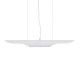 GLOBOSTAR® ESTERINA 01305 Μοντέρνο Κρεμαστό Φωτιστικό Οροφής με Ντουί 2 x E27 AC 220-240V IP20 - Λευκό & Χρυσό - Μ60 x Π6 x Υ6cm GLOBOSTAR® ESTERINA 01305 Μοντέρνο Κρεμαστό Φωτιστικό Οροφής με Ντουί 2 x E27 AC 220-240V IP20 - Λευκό & Χρυσό - Μ60 x Π6 x Υ6cm