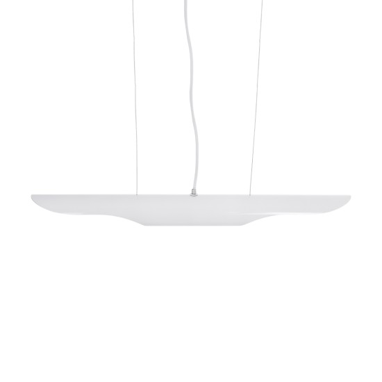 GLOBOSTAR® ESTERINA 01305 Μοντέρνο Κρεμαστό Φωτιστικό Οροφής με Ντουί 2 x E27 AC 220-240V IP20 - Λευκό & Χρυσό - Μ60 x Π6 x Υ6cm GLOBOSTAR® ESTERINA 01305 Μοντέρνο Κρεμαστό Φωτιστικό Οροφής με Ντουί 2 x E27 AC 220-240V IP20 - Λευκό & Χρυσό - Μ60 x Π6 x Υ6cm