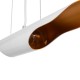 GLOBOSTAR® ESTERINA 01305 Μοντέρνο Κρεμαστό Φωτιστικό Οροφής με Ντουί 2 x E27 AC 220-240V IP20 - Λευκό & Χρυσό - Μ60 x Π6 x Υ6cm GLOBOSTAR® ESTERINA 01305 Μοντέρνο Κρεμαστό Φωτιστικό Οροφής με Ντουί 2 x E27 AC 220-240V IP20 - Λευκό & Χρυσό - Μ60 x Π6 x Υ6cm