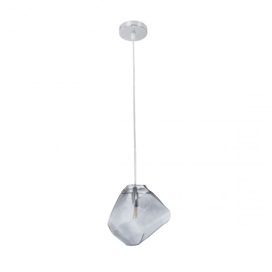 GLOBOSTAR® RINA 01307 Μοντέρνο Κρεμαστό Φωτιστικό Οροφής με Ντουί 1 x G9 AC 220-240V IP20 - Γκρι - Μ16 x Π16 x Υ17cm GLOBOSTAR® RINA 01307 Μοντέρνο Κρεμαστό Φωτιστικό Οροφής με Ντουί 1 x G9 AC 220-240V IP20 - Γκρι - Μ16 x Π16 x Υ17cm