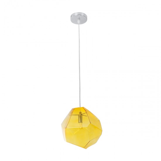GLOBOSTAR® RINA 01308 Μοντέρνο Κρεμαστό Φωτιστικό Οροφής με Ντουί 1 x G9 AC 220-240V IP20 - Κίτρινο - Μ20 x Π20 x Υ20cm GLOBOSTAR® RINA 01308 Μοντέρνο Κρεμαστό Φωτιστικό Οροφής με Ντουί 1 x G9 AC 220-240V IP20 - Κίτρινο - Μ20 x Π20 x Υ20cm