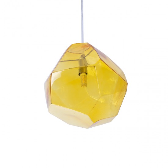 GLOBOSTAR® RINA 01308 Μοντέρνο Κρεμαστό Φωτιστικό Οροφής με Ντουί 1 x G9 AC 220-240V IP20 - Κίτρινο - Μ20 x Π20 x Υ20cm GLOBOSTAR® RINA 01308 Μοντέρνο Κρεμαστό Φωτιστικό Οροφής με Ντουί 1 x G9 AC 220-240V IP20 - Κίτρινο - Μ20 x Π20 x Υ20cm