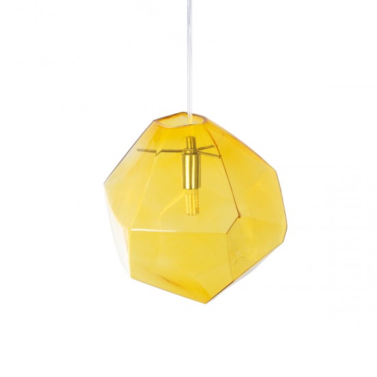 GLOBOSTAR® RINA 01308 Μοντέρνο Κρεμαστό Φωτιστικό Οροφής με Ντουί 1 x G9 AC 220-240V IP20 - Κίτρινο - Μ20 x Π20 x Υ20cm GLOBOSTAR® RINA 01308 Μοντέρνο Κρεμαστό Φωτιστικό Οροφής με Ντουί 1 x G9 AC 220-240V IP20 - Κίτρινο - Μ20 x Π20 x Υ20cm