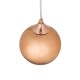 GLOBOSTAR® CANDELA 01309 Μοντέρνο Κρεμαστό Φωτιστικό Οροφής με Ντουί 1 x E27 AC 220-240V IP20 - Χάλκινο - Μ15 x Π15 x Υ13cm GLOBOSTAR® CANDELA 01309 Μοντέρνο Κρεμαστό Φωτιστικό Οροφής με Ντουί 1 x E27 AC 220-240V IP20 - Χάλκινο - Μ15 x Π15 x Υ13cm