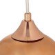 GLOBOSTAR® CANDELA 01309 Μοντέρνο Κρεμαστό Φωτιστικό Οροφής με Ντουί 1 x E27 AC 220-240V IP20 - Χάλκινο - Μ15 x Π15 x Υ13cm GLOBOSTAR® CANDELA 01309 Μοντέρνο Κρεμαστό Φωτιστικό Οροφής με Ντουί 1 x E27 AC 220-240V IP20 - Χάλκινο - Μ15 x Π15 x Υ13cm