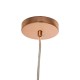 GLOBOSTAR® CANDELA 01309 Μοντέρνο Κρεμαστό Φωτιστικό Οροφής με Ντουί 1 x E27 AC 220-240V IP20 - Χάλκινο - Μ15 x Π15 x Υ13cm GLOBOSTAR® CANDELA 01309 Μοντέρνο Κρεμαστό Φωτιστικό Οροφής με Ντουί 1 x E27 AC 220-240V IP20 - Χάλκινο - Μ15 x Π15 x Υ13cm