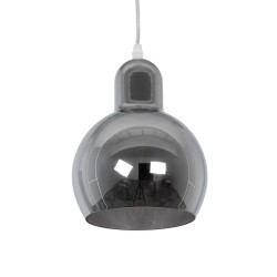 GLOBOSTAR® BOSSANOVA 01313 Μοντέρνο Κρεμαστό Φωτιστικό Οροφής με Ντουί 1 x E27 AC 220-240V IP20 - Γκρι - Μ18 x Π18 x Υ23cm GLOBOSTAR® BOSSANOVA 01313 Μοντέρνο Κρεμαστό Φωτιστικό Οροφής με Ντουί 1 x E27 AC 220-240V IP20 - Γκρι - Μ18 x Π18 x Υ23cm