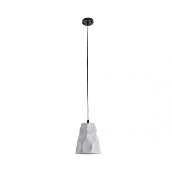 GLOBOSTAR® TRIBECA 01327 Μοντέρνο Κρεμαστό Φωτιστικό Οροφής με Ντουί 1 x E27 AC 220-240V IP20 - Γκρι - Μ18 x Π18 x Υ23cm GLOBOSTAR® TRIBECA 01327 Μοντέρνο Κρεμαστό Φωτιστικό Οροφής με Ντουί 1 x E27 AC 220-240V IP20 - Γκρι - Μ18 x Π18 x Υ23cm