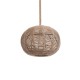 GLOBOSTAR® MANDALA 01331 Vintage Κρεμαστό Φωτιστικό Οροφής με Ντουί 1 x E27 AC 220-240V IP20 - Μπεζ - Μ40 x Π40 x Υ33cm GLOBOSTAR® MANDALA 01331 Vintage Κρεμαστό Φωτιστικό Οροφής με Ντουί 1 x E27 AC 220-240V IP20 - Μπεζ - Μ40 x Π40 x Υ33cm