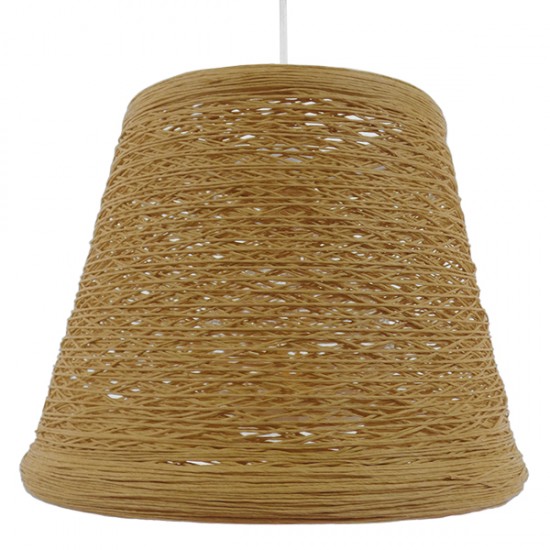 GLOBOSTAR® PLAYROOM 01332 Vintage Κρεμαστό Φωτιστικό Οροφής με Ντουί 1 x E27 AC 220-240V IP20 - Μπεζ - Μ32 x Π32 x Υ27cm GLOBOSTAR® PLAYROOM 01332 Vintage Κρεμαστό Φωτιστικό Οροφής με Ντουί 1 x E27 AC 220-240V IP20 - Μπεζ - Μ32 x Π32 x Υ27cm