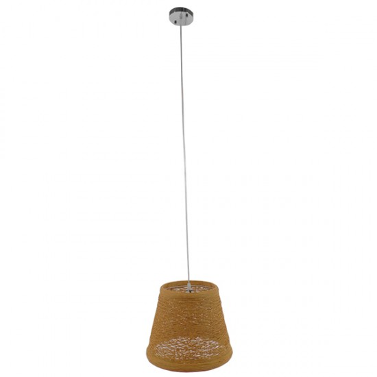GLOBOSTAR® PLAYROOM 01332 Vintage Κρεμαστό Φωτιστικό Οροφής με Ντουί 1 x E27 AC 220-240V IP20 - Μπεζ - Μ32 x Π32 x Υ27cm GLOBOSTAR® PLAYROOM 01332 Vintage Κρεμαστό Φωτιστικό Οροφής με Ντουί 1 x E27 AC 220-240V IP20 - Μπεζ - Μ32 x Π32 x Υ27cm