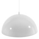 GLOBOSTAR® LUNE 01339 Μοντέρνο Κρεμαστό Φωτιστικό Οροφής με Ντουί 1 x E27 AC 220-240V IP20 - Λευκό & Χρυσό - Μ40 x Π40 x Υ20cm GLOBOSTAR® LUNE 01339 Μοντέρνο Κρεμαστό Φωτιστικό Οροφής με Ντουί 1 x E27 AC 220-240V IP20 - Λευκό & Χρυσό - Μ40 x Π40 x Υ20cm