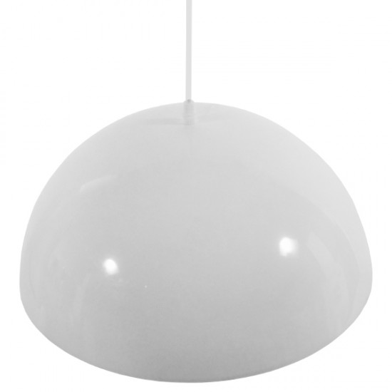 GLOBOSTAR® LUNE 01339 Μοντέρνο Κρεμαστό Φωτιστικό Οροφής με Ντουί 1 x E27 AC 220-240V IP20 - Λευκό & Χρυσό - Μ40 x Π40 x Υ20cm GLOBOSTAR® LUNE 01339 Μοντέρνο Κρεμαστό Φωτιστικό Οροφής με Ντουί 1 x E27 AC 220-240V IP20 - Λευκό & Χρυσό - Μ40 x Π40 x Υ20cm