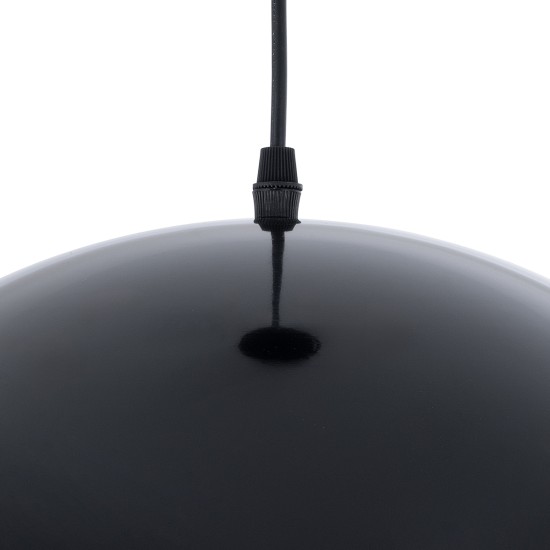 GLOBOSTAR® LUNE 01341 Μοντέρνο Κρεμαστό Φωτιστικό Οροφής με Ντουί 1 x E27 AC 220-240V IP20 - Μαύρο & Χρυσό - Μ40 x Π40 x Υ20cm GLOBOSTAR® LUNE 01341 Μοντέρνο Κρεμαστό Φωτιστικό Οροφής με Ντουί 1 x E27 AC 220-240V IP20 - Μαύρο & Χρυσό - Μ40 x Π40 x Υ20cm