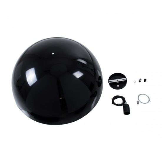 GLOBOSTAR® LUNE 01342 Μοντέρνο Κρεμαστό Φωτιστικό Οροφής με Ντουί 1 x E27 AC 220-240V IP20 - Μαύρο & Χρυσό - Μ60 x Π60 x Υ30cm GLOBOSTAR® LUNE 01342 Μοντέρνο Κρεμαστό Φωτιστικό Οροφής με Ντουί 1 x E27 AC 220-240V IP20 - Μαύρο & Χρυσό - Μ60 x Π60 x Υ30cm