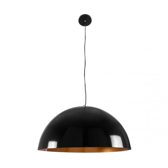 GLOBOSTAR® LUNE 01342 Μοντέρνο Κρεμαστό Φωτιστικό Οροφής με Ντουί 1 x E27 AC 220-240V IP20 - Μαύρο & Χρυσό - Μ60 x Π60 x Υ30cm GLOBOSTAR® LUNE 01342 Μοντέρνο Κρεμαστό Φωτιστικό Οροφής με Ντουί 1 x E27 AC 220-240V IP20 - Μαύρο & Χρυσό - Μ60 x Π60 x Υ30cm