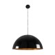 GLOBOSTAR® LUNE 01342 Μοντέρνο Κρεμαστό Φωτιστικό Οροφής με Ντουί 1 x E27 AC 220-240V IP20 - Μαύρο & Χρυσό - Μ60 x Π60 x Υ30cm GLOBOSTAR® LUNE 01342 Μοντέρνο Κρεμαστό Φωτιστικό Οροφής με Ντουί 1 x E27 AC 220-240V IP20 - Μαύρο & Χρυσό - Μ60 x Π60 x Υ30cm