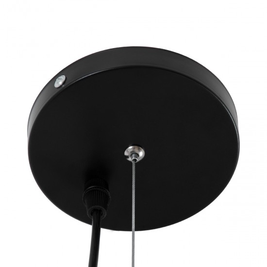 GLOBOSTAR® LUNE 01342 Μοντέρνο Κρεμαστό Φωτιστικό Οροφής με Ντουί 1 x E27 AC 220-240V IP20 - Μαύρο & Χρυσό - Μ60 x Π60 x Υ30cm GLOBOSTAR® LUNE 01342 Μοντέρνο Κρεμαστό Φωτιστικό Οροφής με Ντουί 1 x E27 AC 220-240V IP20 - Μαύρο & Χρυσό - Μ60 x Π60 x Υ30cm
