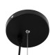 GLOBOSTAR® LUNE 01342 Μοντέρνο Κρεμαστό Φωτιστικό Οροφής με Ντουί 1 x E27 AC 220-240V IP20 - Μαύρο & Χρυσό - Μ60 x Π60 x Υ30cm GLOBOSTAR® LUNE 01342 Μοντέρνο Κρεμαστό Φωτιστικό Οροφής με Ντουί 1 x E27 AC 220-240V IP20 - Μαύρο & Χρυσό - Μ60 x Π60 x Υ30cm