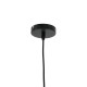 GLOBOSTAR® OCEANA 01360 Boho Κρεμαστό Φωτιστικό Οροφής με Ντουί 1 x E27 AC 220-240V IP20 - Μαύρο - Μ40 x Π40 x Υ40cm