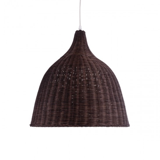 GLOBOSTAR® BAHAMAS 01368 Boho Κρεμαστό Φωτιστικό Οροφής με Ντουί 1 x E27 AC 220-240V IP20 - Καφέ - Μ45 x Π45 x Υ45cm GLOBOSTAR® BAHAMAS 01368 Boho Κρεμαστό Φωτιστικό Οροφής με Ντουί 1 x E27 AC 220-240V IP20 - Καφέ - Μ45 x Π45 x Υ45cm