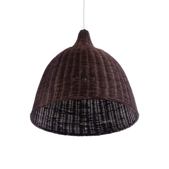 GLOBOSTAR® BAHAMAS 01368 Boho Κρεμαστό Φωτιστικό Οροφής με Ντουί 1 x E27 AC 220-240V IP20 - Καφέ - Μ45 x Π45 x Υ45cm GLOBOSTAR® BAHAMAS 01368 Boho Κρεμαστό Φωτιστικό Οροφής με Ντουί 1 x E27 AC 220-240V IP20 - Καφέ - Μ45 x Π45 x Υ45cm