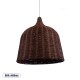 GLOBOSTAR® BAHAMAS 01369 Boho Κρεμαστό Φωτιστικό Οροφής με Ντουί 1 x E27 AC 220-240V IP20 - Καφέ - Μ60 x Π60 x Υ60cm GLOBOSTAR® BAHAMAS 01369 Boho Κρεμαστό Φωτιστικό Οροφής με Ντουί 1 x E27 AC 220-240V IP20 - Καφέ - Μ60 x Π60 x Υ60cm
