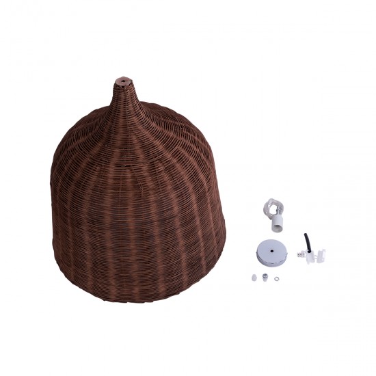 GLOBOSTAR® BAHAMAS 01369 Boho Κρεμαστό Φωτιστικό Οροφής με Ντουί 1 x E27 AC 220-240V IP20 - Καφέ - Μ60 x Π60 x Υ60cm GLOBOSTAR® BAHAMAS 01369 Boho Κρεμαστό Φωτιστικό Οροφής με Ντουί 1 x E27 AC 220-240V IP20 - Καφέ - Μ60 x Π60 x Υ60cm