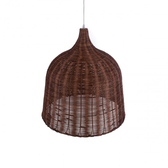 GLOBOSTAR® BAHAMAS 01369 Boho Κρεμαστό Φωτιστικό Οροφής με Ντουί 1 x E27 AC 220-240V IP20 - Καφέ - Μ60 x Π60 x Υ60cm GLOBOSTAR® BAHAMAS 01369 Boho Κρεμαστό Φωτιστικό Οροφής με Ντουί 1 x E27 AC 220-240V IP20 - Καφέ - Μ60 x Π60 x Υ60cm