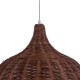 GLOBOSTAR® BAHAMAS 01369 Boho Κρεμαστό Φωτιστικό Οροφής με Ντουί 1 x E27 AC 220-240V IP20 - Καφέ - Μ60 x Π60 x Υ60cm GLOBOSTAR® BAHAMAS 01369 Boho Κρεμαστό Φωτιστικό Οροφής με Ντουί 1 x E27 AC 220-240V IP20 - Καφέ - Μ60 x Π60 x Υ60cm