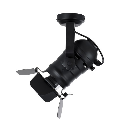 GLOBOSTAR® DETROIT 01372 Vintage Φωτιστικό Οροφής με Ντουί 1 x E27 AC 220-240V IP20 - Μαύρο - Μ26 x Π26 x Υ37cm GLOBOSTAR® DETROIT 01372 Vintage Φωτιστικό Οροφής με Ντουί 1 x E27 AC 220-240V IP20 - Μαύρο - Μ26 x Π26 x Υ37cm