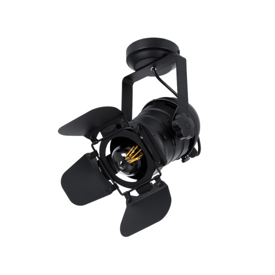 GLOBOSTAR® DETROIT 01372 Vintage Φωτιστικό Οροφής με Ντουί 1 x E27 AC 220-240V IP20 - Μαύρο - Μ26 x Π26 x Υ37cm GLOBOSTAR® DETROIT 01372 Vintage Φωτιστικό Οροφής με Ντουί 1 x E27 AC 220-240V IP20 - Μαύρο - Μ26 x Π26 x Υ37cm
