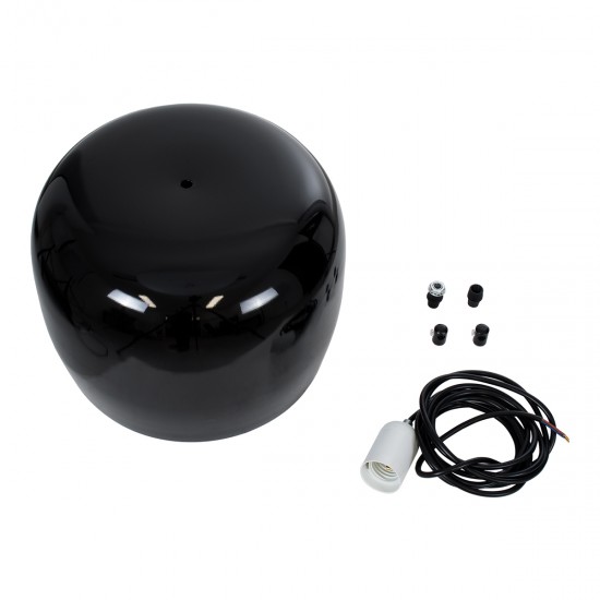 GLOBOSTAR® JASPER 01373 Μοντέρνο Κρεμαστό Φωτιστικό Οροφής με Ντουί 1 x E27 AC 220-240V IP20 - Μαύρο & Λευκό - Μ26.5 x Π26.5 x Υ20.5cm GLOBOSTAR® JASPER 01373 Μοντέρνο Κρεμαστό Φωτιστικό Οροφής με Ντουί 1 x E27 AC 220-240V IP20 - Μαύρο & Λευκό - Μ26.5 x Π26.5 x Υ20.5cm