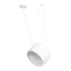GLOBOSTAR® JASPER 01374 Μοντέρνο Κρεμαστό Φωτιστικό Οροφής με Ντουί 1 x E27 AC 220-240V IP20 - Λευκό - Μ26.5 x Π26.5 x Υ20.5cm GLOBOSTAR® JASPER 01374 Μοντέρνο Κρεμαστό Φωτιστικό Οροφής με Ντουί 1 x E27 AC 220-240V IP20 - Λευκό - Μ26.5 x Π26.5 x Υ20.5cm
