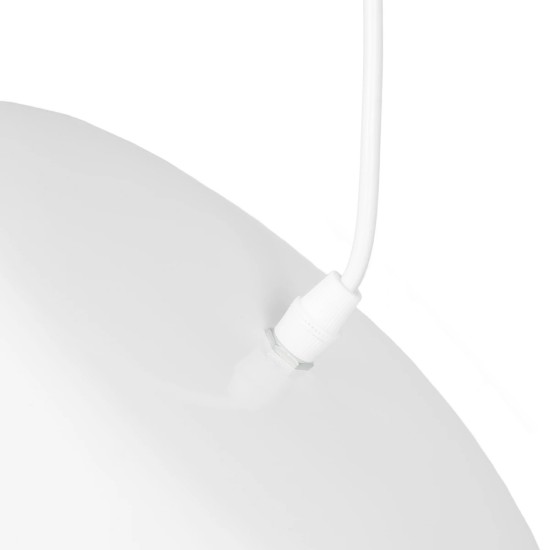 GLOBOSTAR® JASPER 01374 Μοντέρνο Κρεμαστό Φωτιστικό Οροφής με Ντουί 1 x E27 AC 220-240V IP20 - Λευκό - Μ26.5 x Π26.5 x Υ20.5cm GLOBOSTAR® JASPER 01374 Μοντέρνο Κρεμαστό Φωτιστικό Οροφής με Ντουί 1 x E27 AC 220-240V IP20 - Λευκό - Μ26.5 x Π26.5 x Υ20.5cm